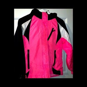 Children’s Place • Pink & Blk Winter Coat | 10/12